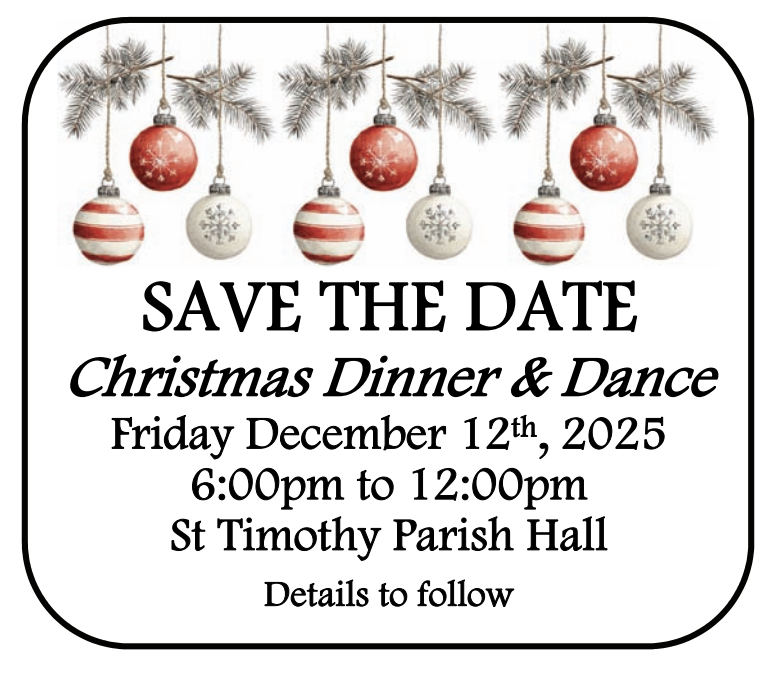 save the date dinner and dance dec 12