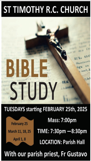 Bible Study Feb 25, 2025