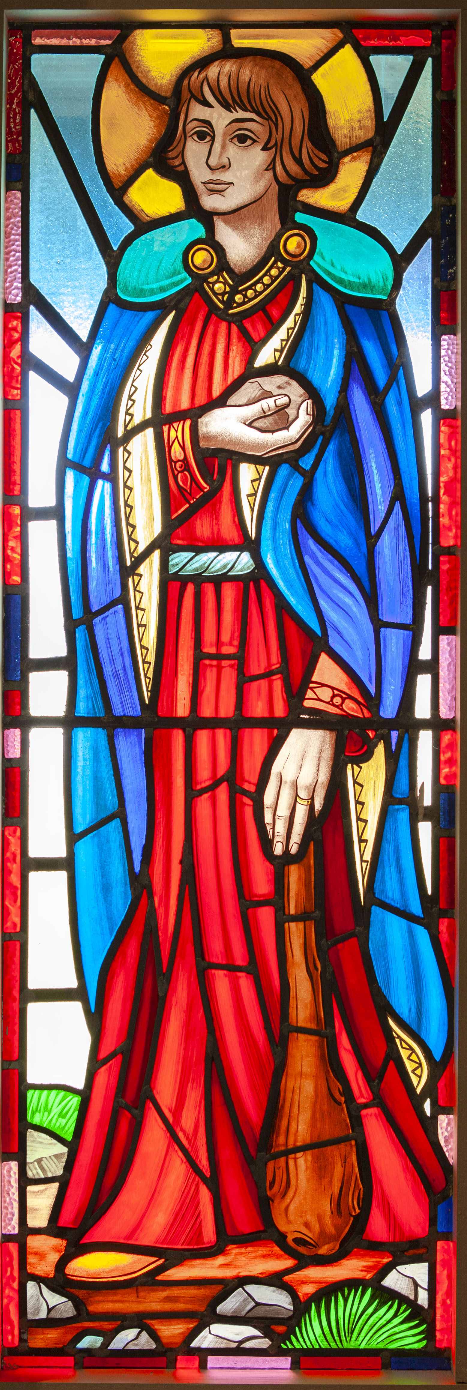 Stain Glass of St. Timothy