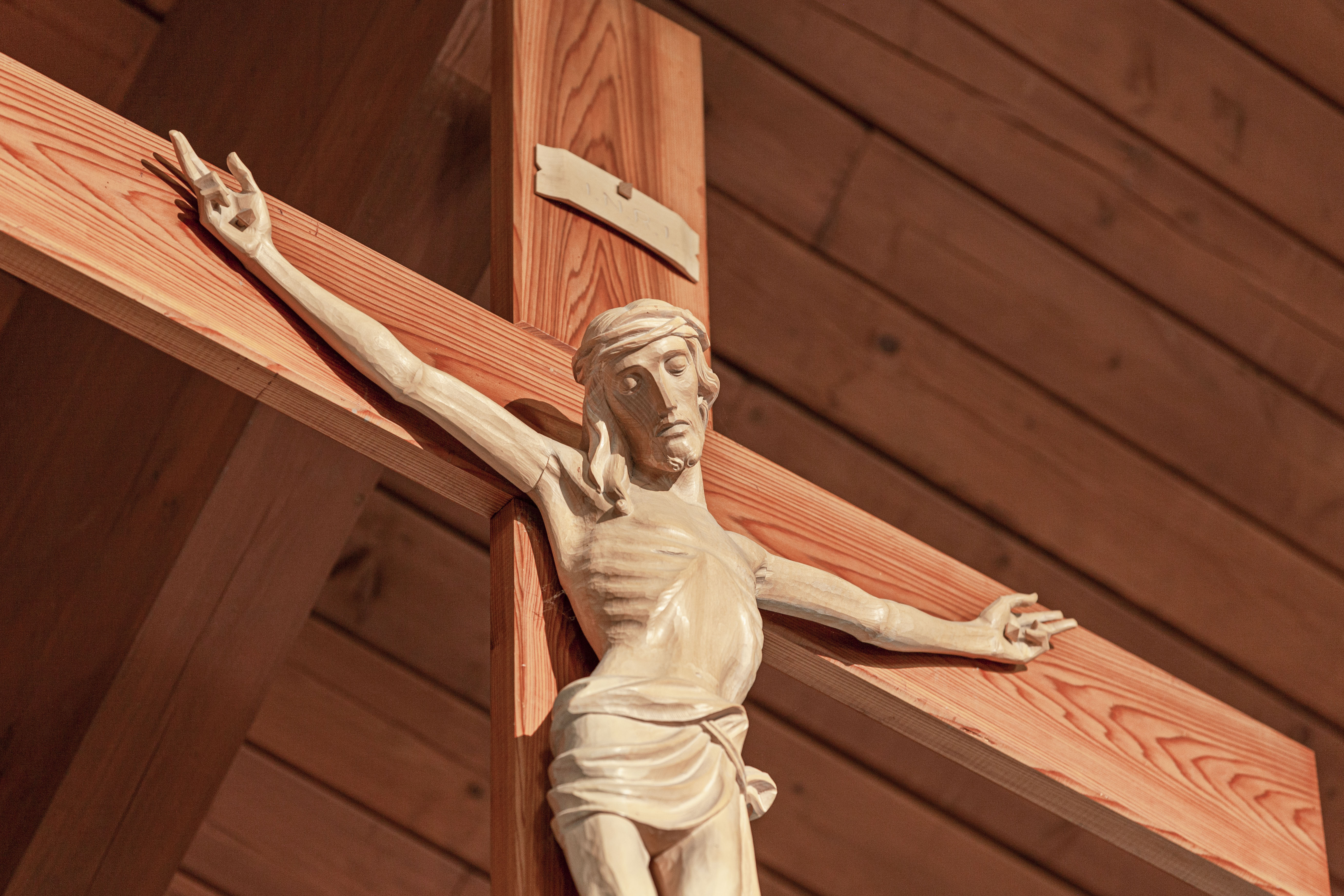 Jesus Christ hanging on a cross