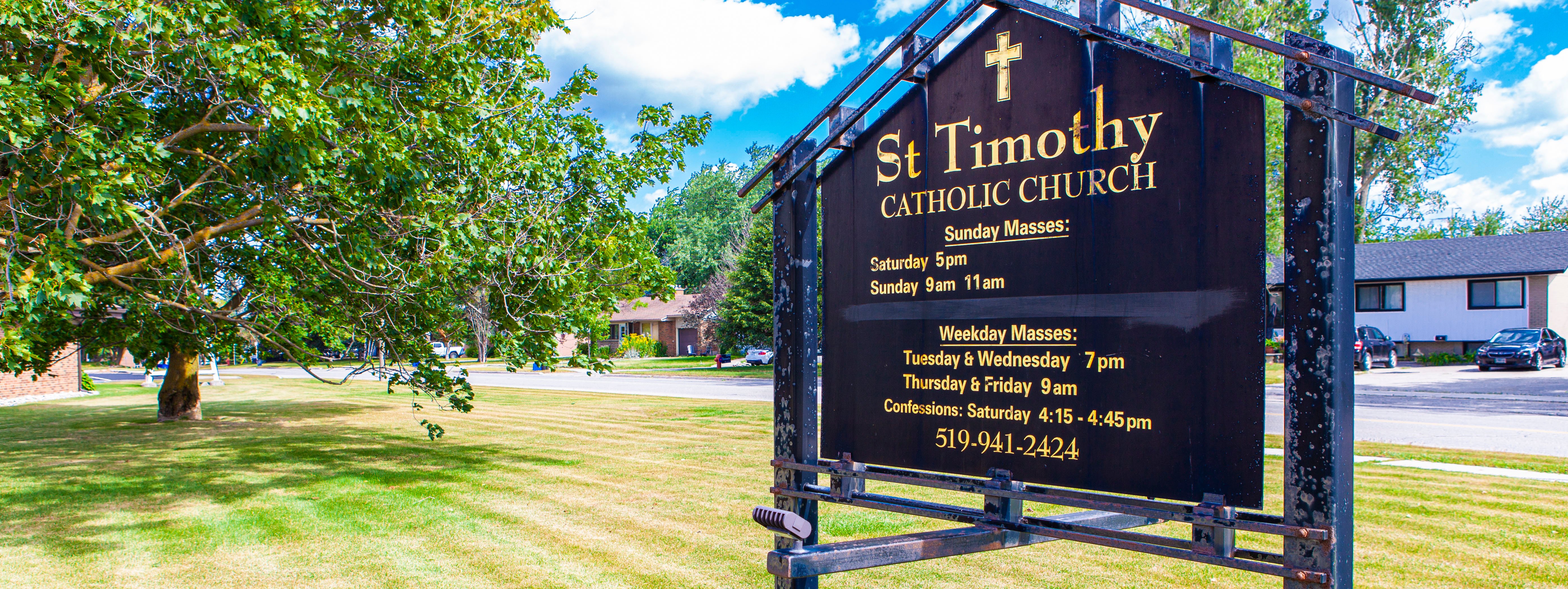 St. Timothy Parish, Orangeville - Event Listing