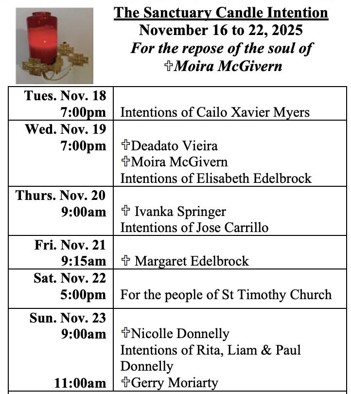 Intentions Nov 18-23