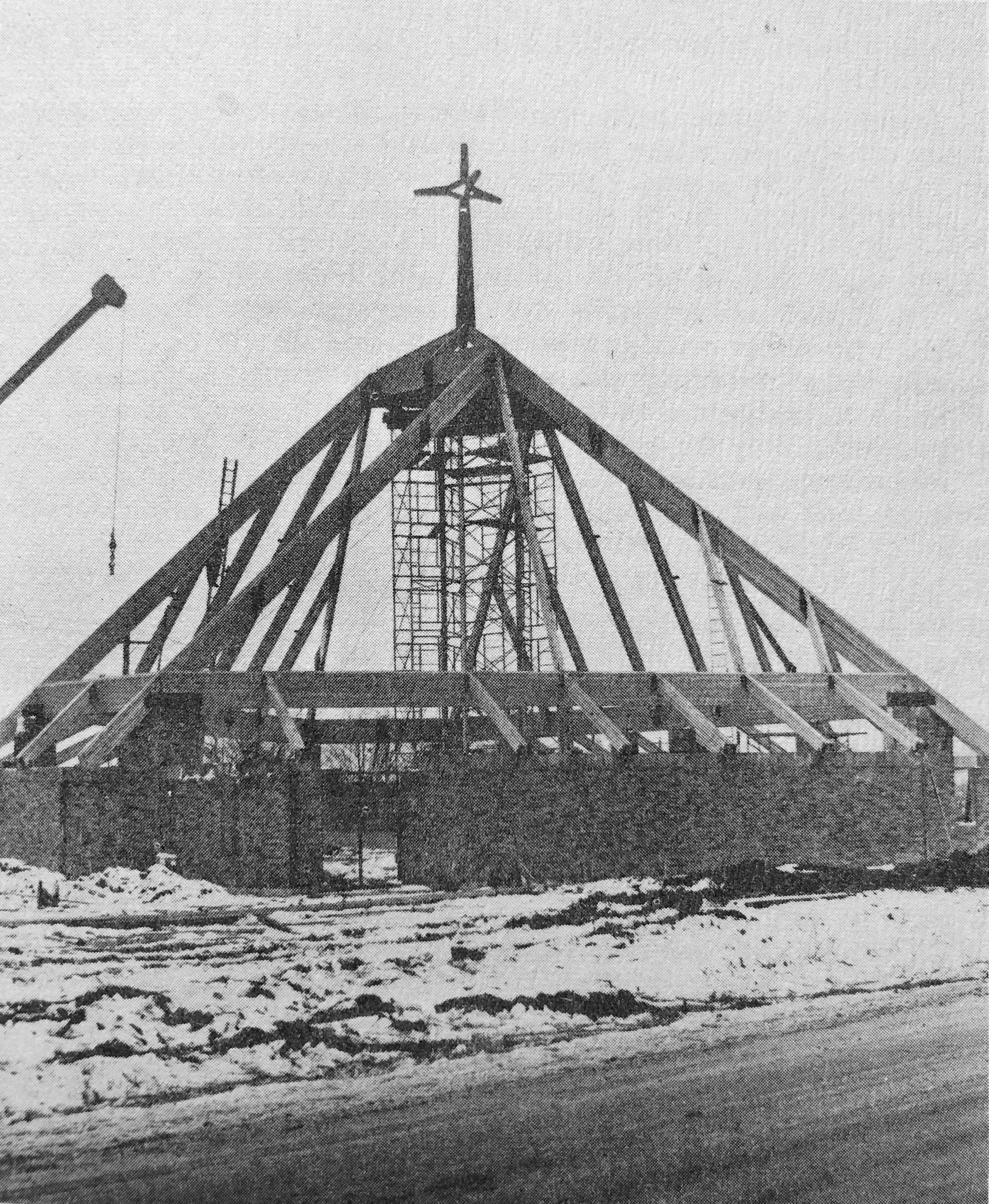 St. Timothy Church under construction