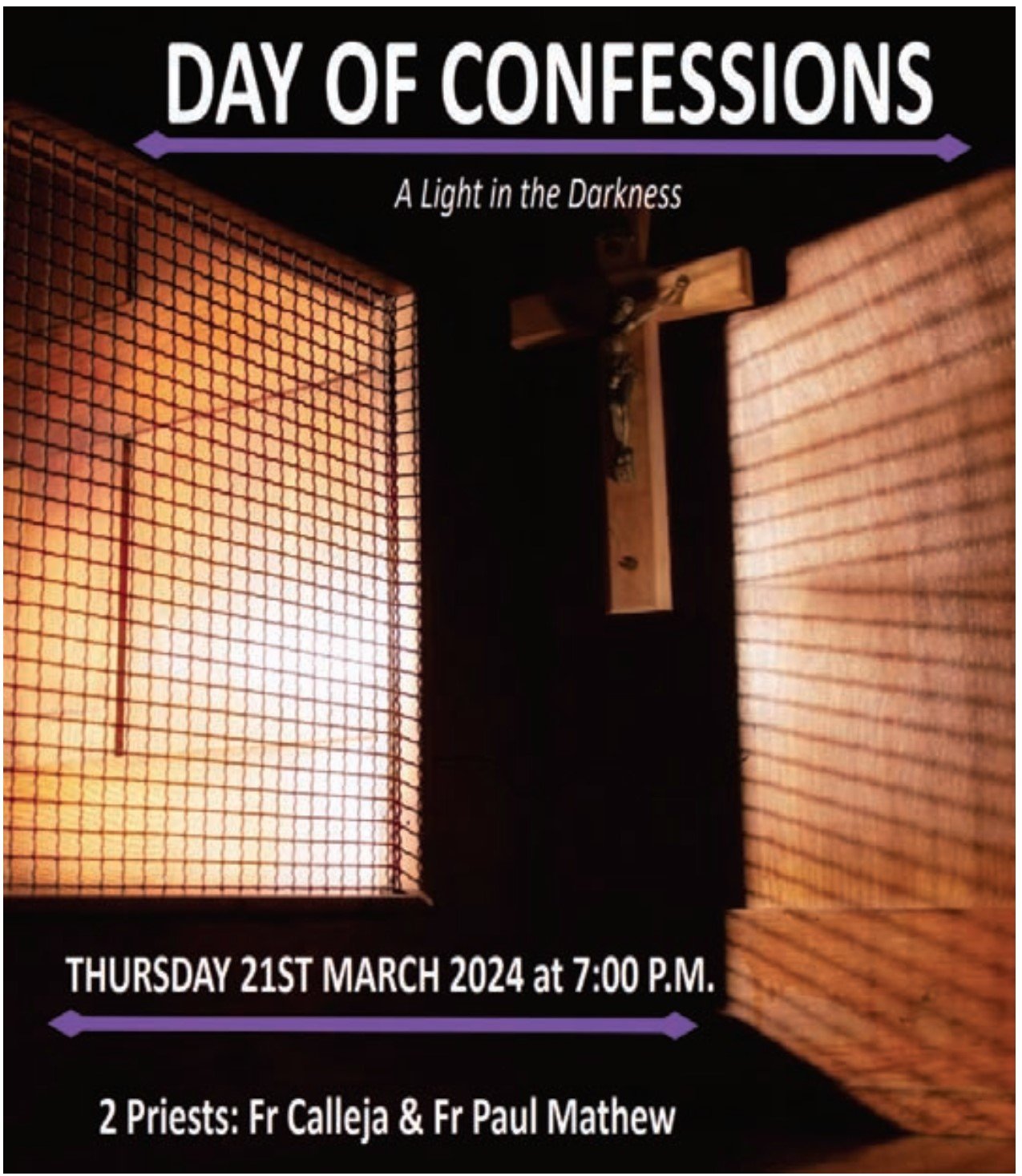 St. Timothy Parish, Orangeville Day of Confessions in Lent