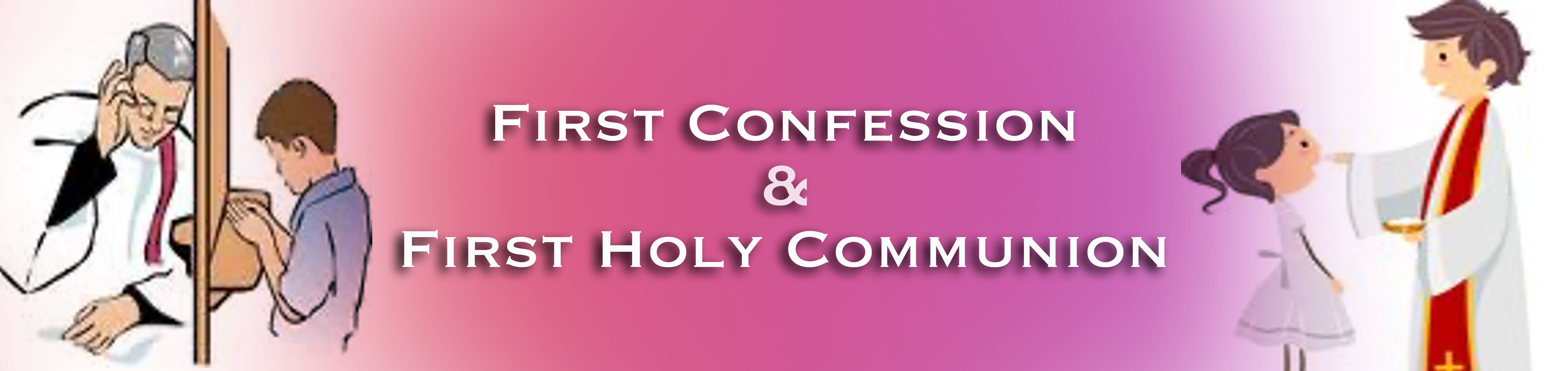 First Reconciliation First Communion