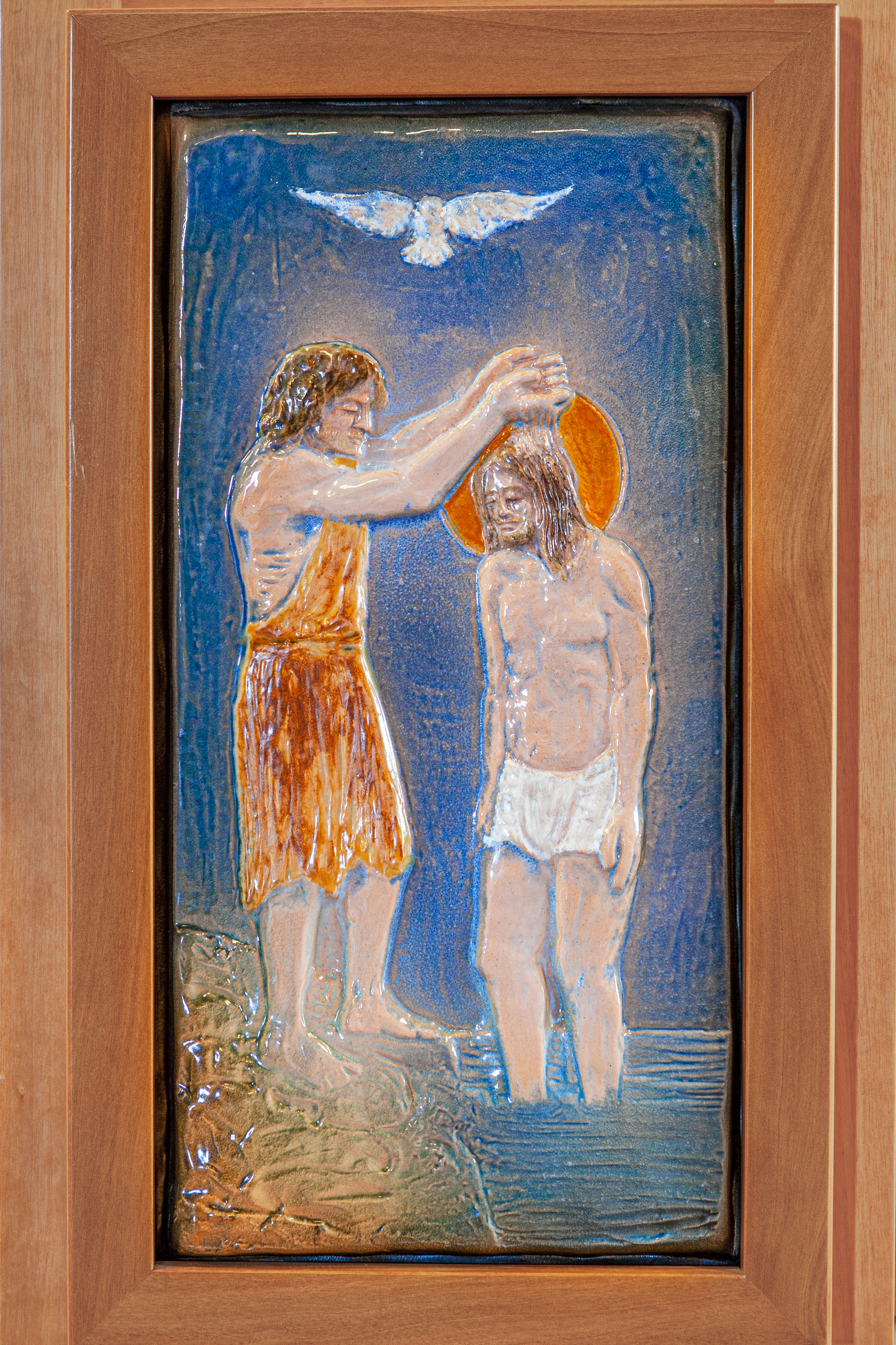 Art depicting the Baptism of Jesus