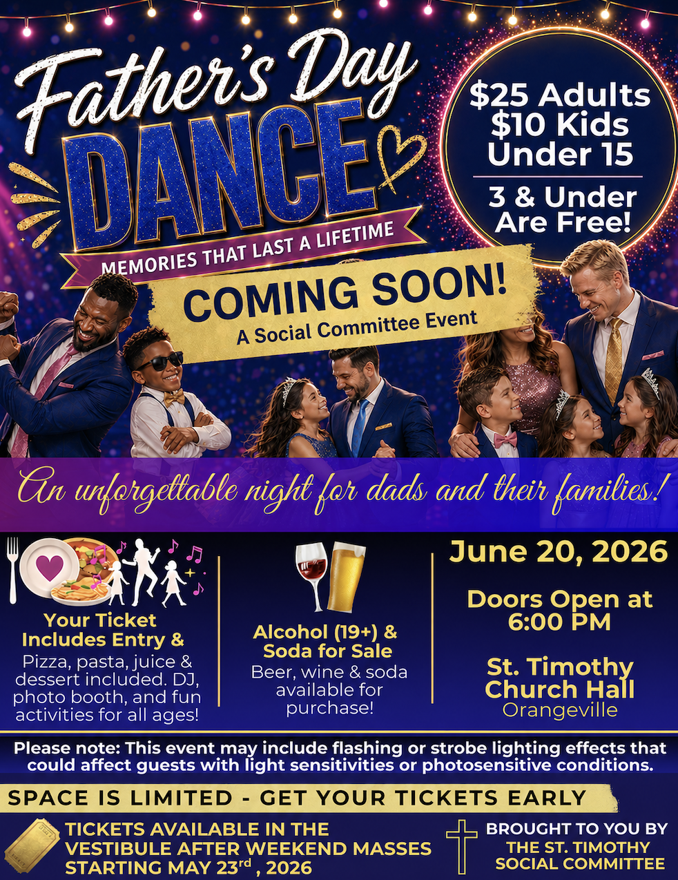 Father's Day Dance 2026 poster