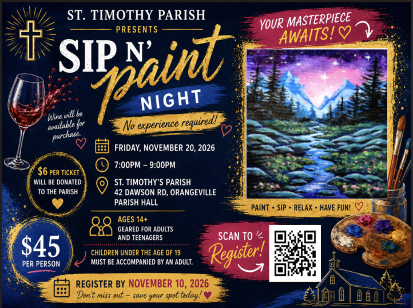 Paint Night AD 2026